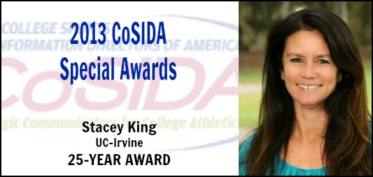 Special Awards Salute: UC Irvine's Stacey King, CoSIDA 25-Year Award recipient
